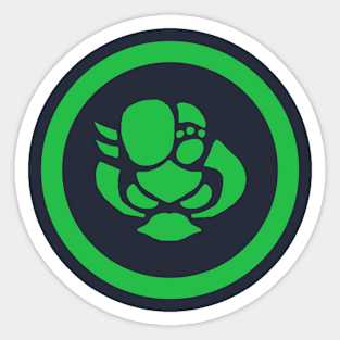 Green Geisha Faction Emblem Sticker